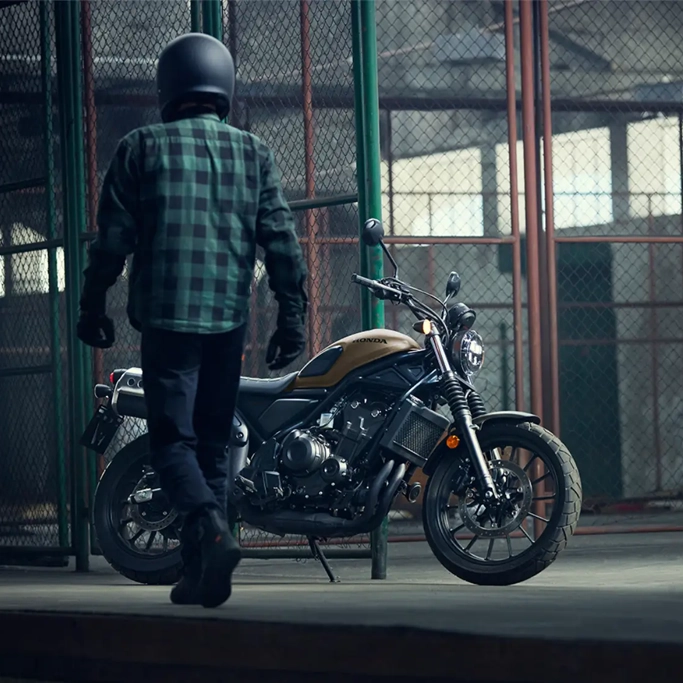 Tableau de bord et éclairage LED de la Honda CL500